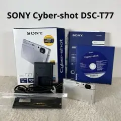極美品 SONY Cyber-shot DSC-T77 シルバー 動作品 元箱付 極美品 SONY Cyber-shot DSC-T77 シルバー 動作品 元箱付 - メルカリ