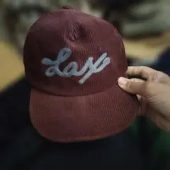 sublime キャップ バーガンディ コーデュロイ