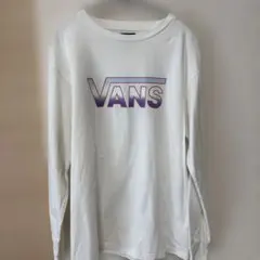 VANS 長袖Tシャツ ホワイト