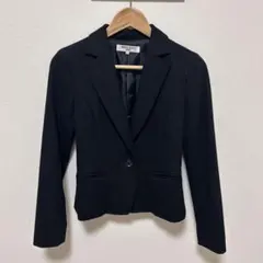 NATURAL BEAUTY BASIC ウール　ジャケット S ブラック　黒