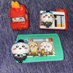 ちいかわマクドナルド キャラクター マスコット3点セット