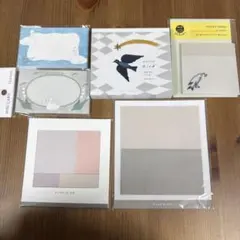 メモ帳　ふせん　ミニカード　セット