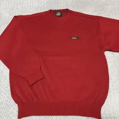 Melka Casual レッドニットセーター