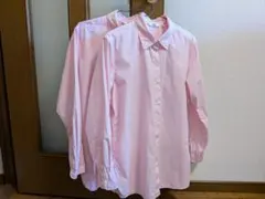 ユニクロ ピンク 長袖シャツ 1枚