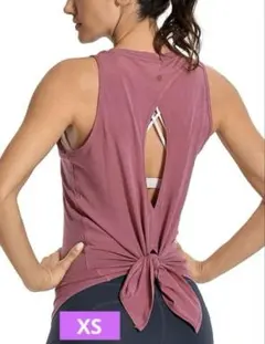 【CRZ YOGA】スポーツ タンクトップ レディース オープンバック ヨガ