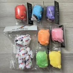 新品8点！キスマイベア ツムツム キスマイ ぬいぐるみ マスコット ツアーグッズ