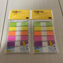 Post-it Job is Clear 透明見出し 2個セットのサムネイル