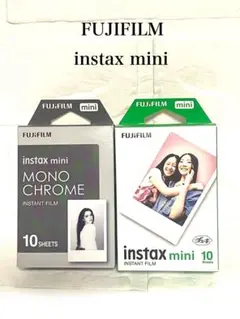 FUJIFILM instax mini チェキフィルム　 2箱
