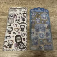 サンリオ　平成はっぴーフォンシール　ギャルキティ　ドロップジュエリーシール