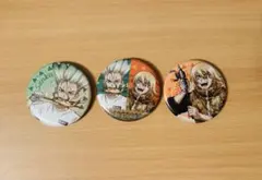 Dr.stone ぷちくじ　バーベキュー　缶バッジ 3個セット