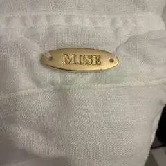 シミあり⭐︎ドゥーズィエムクラス リネン ウォッシュシャツ 襟ワイヤー