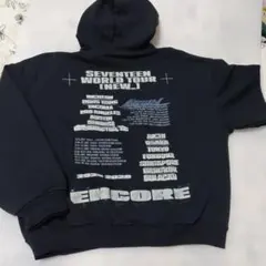 SEVENTEEN NEW セブチ フーディー Mサイズ ブラック トレカ付き SEVENTEEN NEW セブチ フーディー Mサイズ ブラック トレカ付き - メルカリ