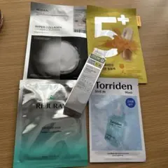 シートマスク5点セット/韓国コスメ