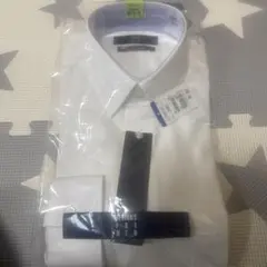ホワイト長袖シャツ　スーツ ワイシャツ
