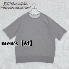 【BEAMS PLUS別注】レミレリーフ カットオフ 半袖スウェット グレー Mのサムネイル