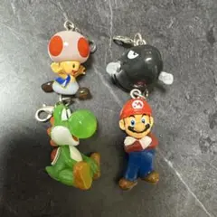 マリオ・ヨッシー・キノピオ・ボム兵 めじるしアクセサリー