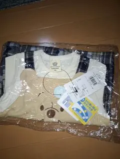 BABYDOLL プーさんロンパース 80cm ネイビー