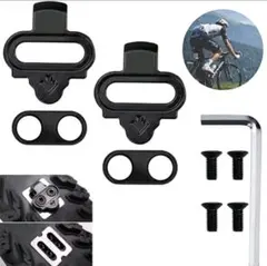 【新品】 SPDクリート2個セット　ロードバイク マウンテンバイク用のサムネイル