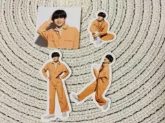 長尾謙杜　フレークシール