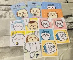 ちいかわ　シーサー　ハチワレ　カード　まとめ　セット　シール　ステッカー　栗饅頭