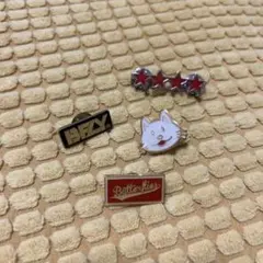 BUMP OF CHICKEN ピンバッジ4個セット　butterfly