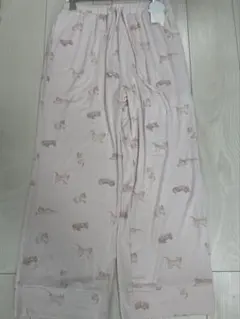【最終価格】未使用 gelato pique 猫柄 ロングパンツ ONESIZE