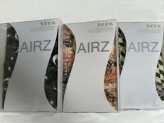 SEEK エアーズ Mサイズ 3枚 箱なし(スミクロ,オレンジ,モスグリーン)
