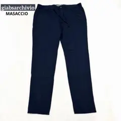 ジャブスアルキヴィオ マサッチョ 永久クリース イージースラックス 52 紺のサムネイル