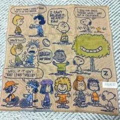 ✨新品　SNOOPYオールスターズ　ビンテージPEANUTS ガーゼ　ハンカチ✨のサムネイル