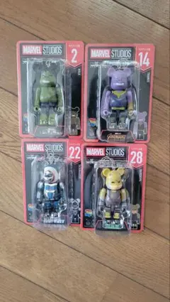 マーベル　ハッピーくじ　ベアブリック賞　まとめ売り　ハルク