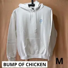 【BUMP OF CHICKEN】長袖パーカー　ホワイト　M バンプ　パーカー