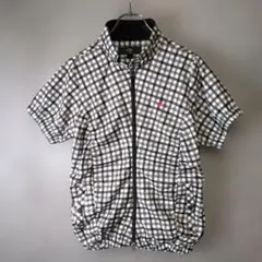 【美品】キャロウェイ X SERIES ゴルフウェア ジップ 半袖ブルゾン M