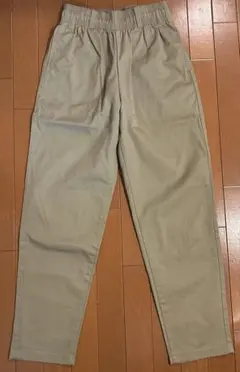 GUシェフパンツ 丈長め S ベージュ オンライン限定