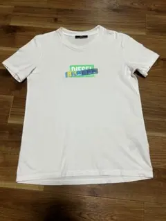 DIESEL 半袖 Tシャツ ホワイト ロゴプリント