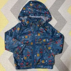 PEANUTS スヌーピー 総柄 パーカー 上着 　100