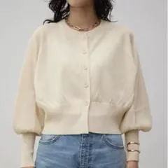 AZUL BY MOUSSY シアーニットショートカーディガンのサムネイル