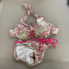 花柄フリルセパレート水着