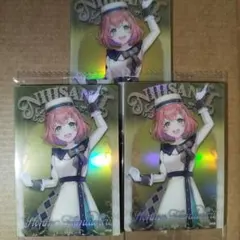 にじさんじ　ウェハース　本間ひまわり　3枚