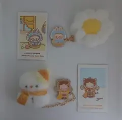 POP BEAN Fluffy & Cozy シリーズ マグネット 2点セット