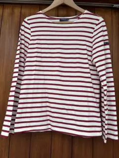 SAINT JAMES セントジェームス　ストライプ 長袖 メンズS