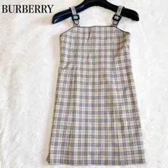 極美品 未使用 BURBERRY バーバリー ノバチェック ワンピース 130