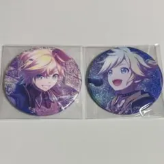 プロセカ 鏡音レン グリッター缶バッジ - メルカリ