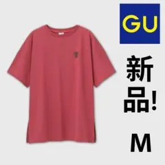 ✨GU 30周年記念デザイン チュニックT(5分袖)SAKURA タグ付き ✨