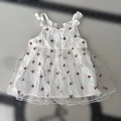 プティマイン チュニック さくらんぼ 80サイズ