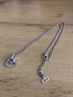 Christian Dior ハート ネックレス シルバーカラーのサムネイル