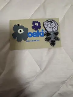 marimekko KIOSKIピンバッジ 3個セットのサムネイル