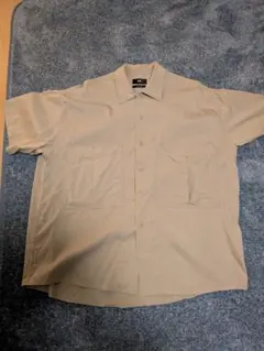 HARE 半袖シャツ ベージュ ポケット付き