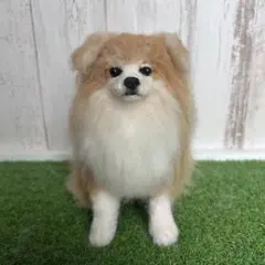羊毛フェルト 柴犬 フレームタイプ 置き型•掛け型 - メルカリ