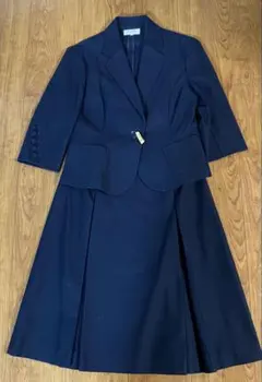 enquete アンケートネイビー ジャケットとスカートセット