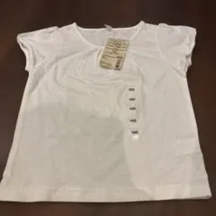 無印良品パフスリーブTシャツ100cm☆新品タグ付きのサムネイル